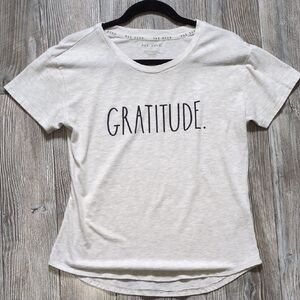 Rae Dunn Gratitude Tee S